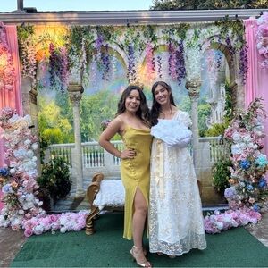 Zara Yellow Maxi Dress